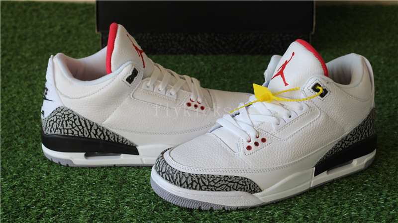 Authentic Air Jordan III 3s Retro 88s White Cement